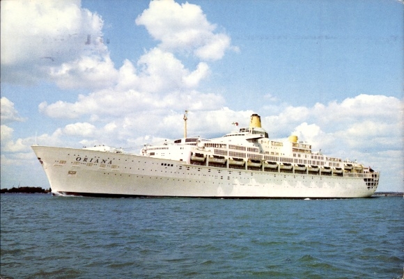 Ak-schip Oriana, Peninsular & Oriental Steam Navigation, P&O