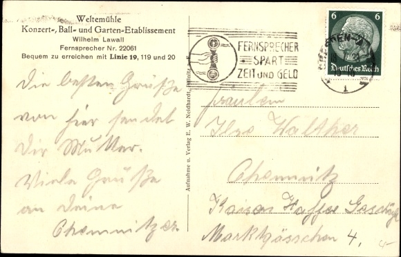 PC Dresden Stetzsch, Weltemühle
