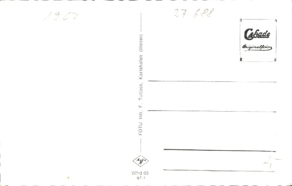 Postcard Wehrden Beverungen an der Weser, Panorama