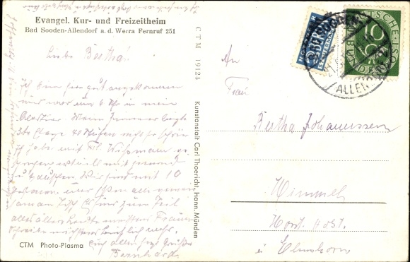 KP Bad Sooden Allendorf na Werra Hessen, Matthias-Claudius-Heim