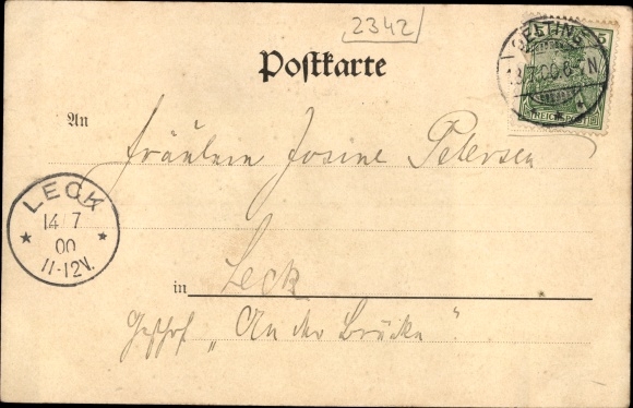 Postcard Rabenholz in Schleswig Holstein, inn, memorial stones, department store