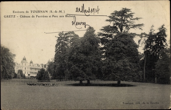 KP Gretz Armainvilliers Seine et Marne, Chateau de Ferrieres, Parc aux Biches
