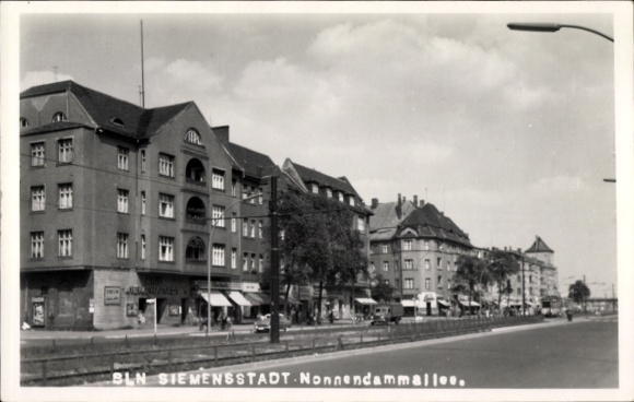 Photo Postcard Berlin Spandau Siemensstadt, Nonnendammallee