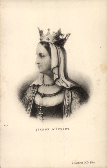 PC Joan of Evreux, portrait