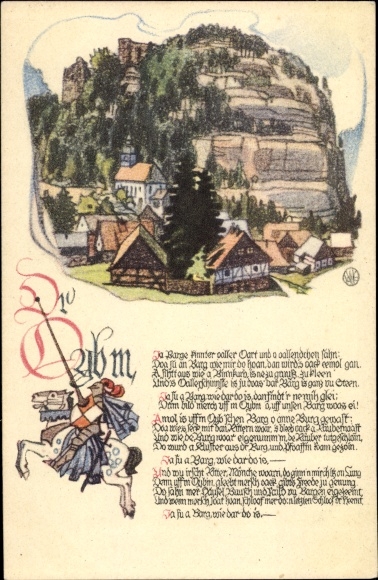 PC Oybin in Saxony, nice detailed view