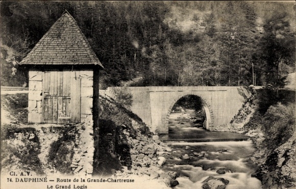 Ak Grande Chartreuse Isère, Le Grand Logis