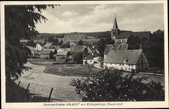Ak Valbert Meinerzhagen im Sauerland, Gesamtansicht