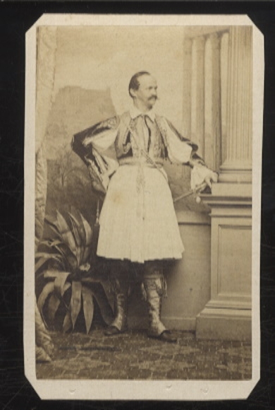 Cdv portrait Otto I. King of Greece
