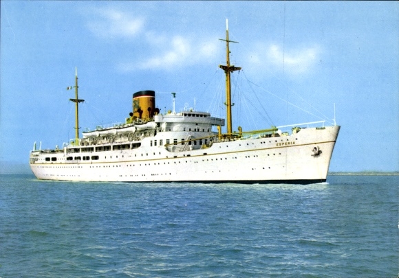 Ak schip MN Esperia, passagiersschip