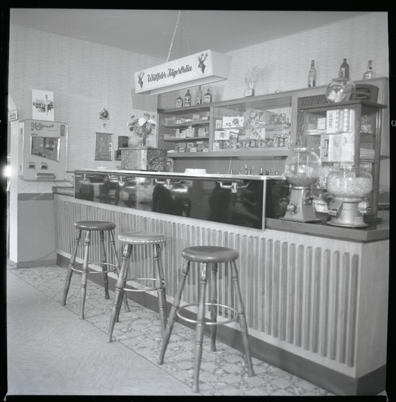 6 celluloid negatives Garlstedt Osterholz Scharmbeck Lower Saxony, meadow, restaurant, pond