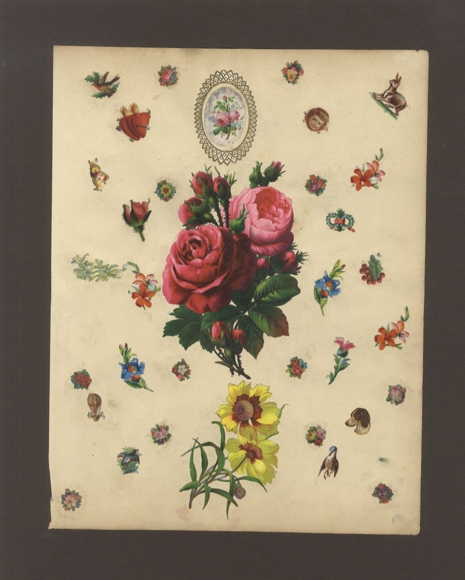 34 wafers flowers, children, dog, beetle, approx. 13 x 9 cm to 2 x 2 cm