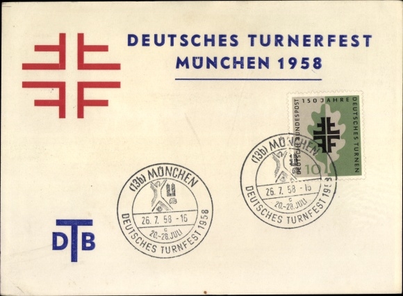 PC Munich, German Gymnastics Festival 1958