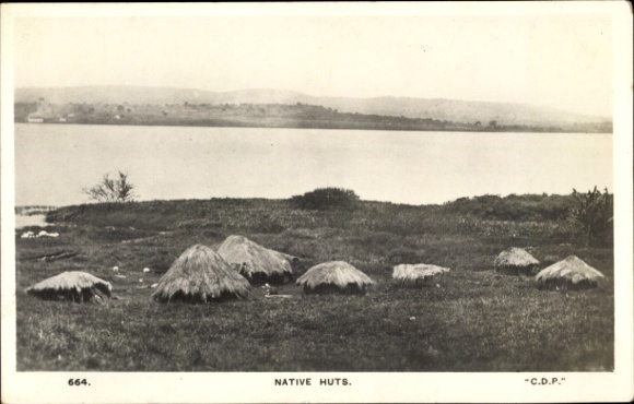 Ak Mombasa Kenia, inheemse hutten