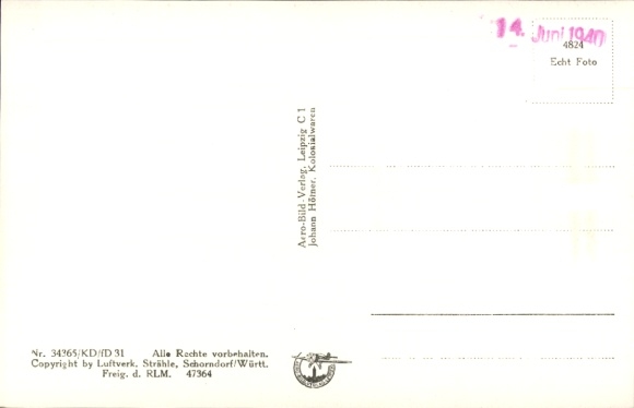 Postcard Unterhausen Oberhausen in Upper Bavaria, Dietlhofer See, aerial photograph