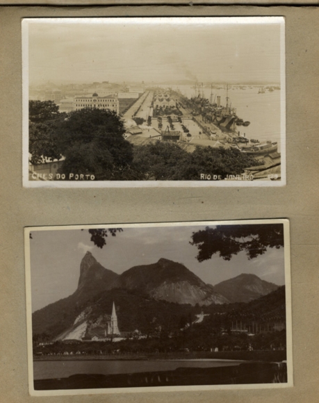Photo album Brazil Rio Sao Paulo Recife, over 70 original photos around 1940