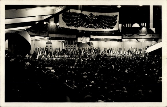 Foto Ak Berlin, Treffen des Stahlhelmbund 1932