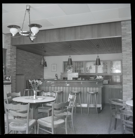 5 celluloid negatives Bergedorf Ganderkesee Lower Saxony, gastronomy, counter, restaurant