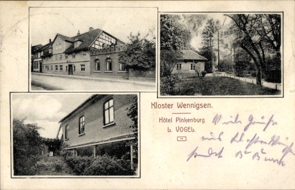 Ak Wennigsen am Deister, Kloster Wennigsen, Hotel Pinkenburg