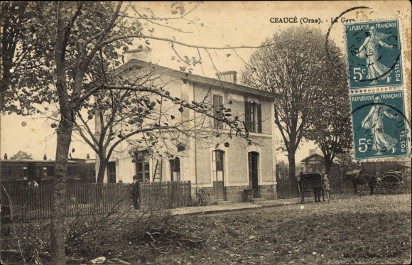 And Ceaucé Orne, La Gare