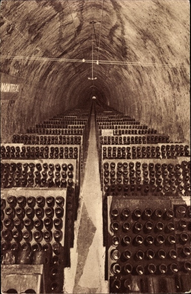 Postcard Reims Marne, Champagne Pommery &amp; Greno, A state-of-the-art wine gallery