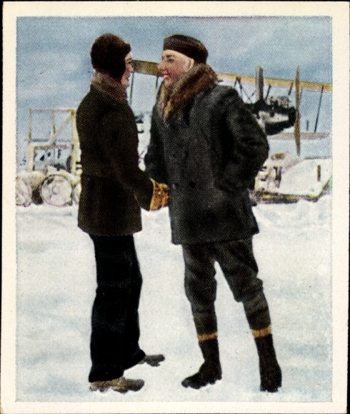 Post War Collecting Picture No. 102 June 1926 Race to the North Pole, Pole Flyer Byrd, Amundsen, Alaska