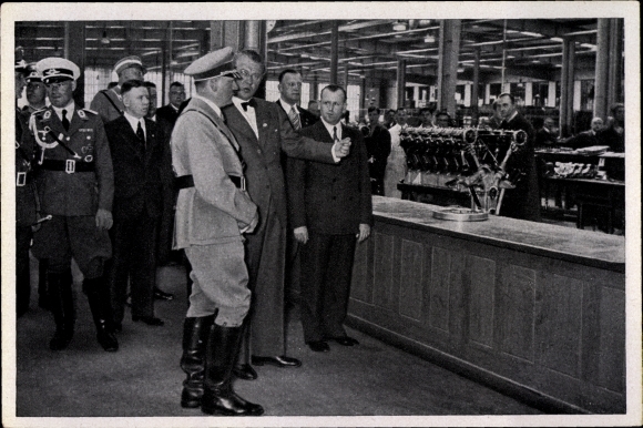 Collective picture Adolf Hitler, visit to BMW, collective work 15 picture 88
