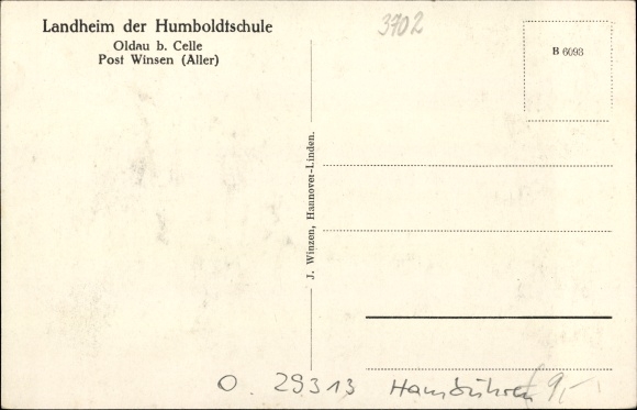 PC Oldau Hambuehren in Lower Saxony, country home of the Humboldt School, dining room, student room