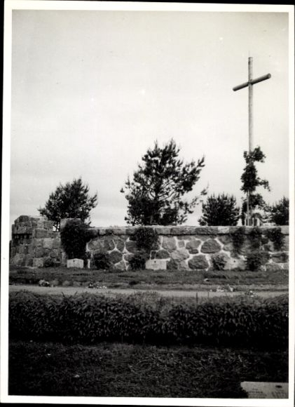 Fot. Węgorzewo Angerburg Prusy Wschodnie, Cmentarz Bohaterów, 1932