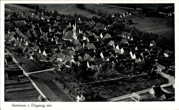 Ak Horrheim Vaihingen an der Enz, luchtfoto