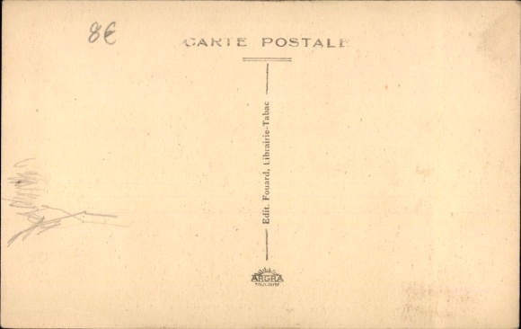 Postcard Nogent le Rotrou Eure et Loir, Monument Paul Deschanel, Rue de Sully