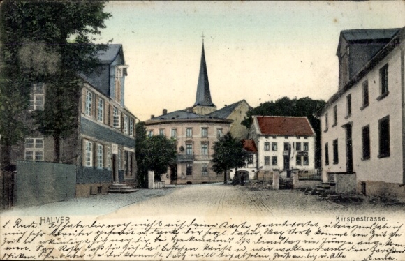 Ansichtkaart Halver in Westfalen, Kirspestrasse