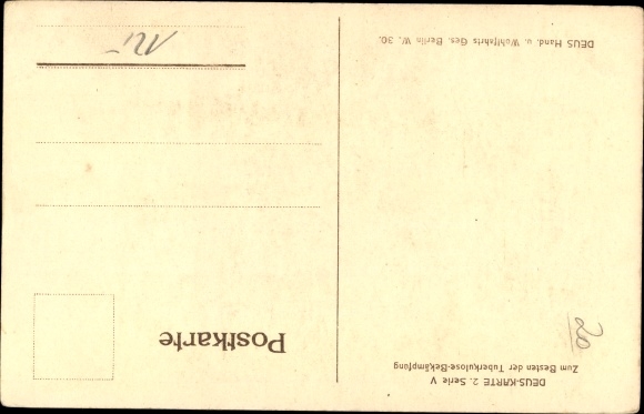 Postcard Otto von Guericke, natural scientist, physicist, tuberculosis map
