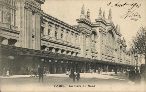 Ak Parijs x, Gare du Nord