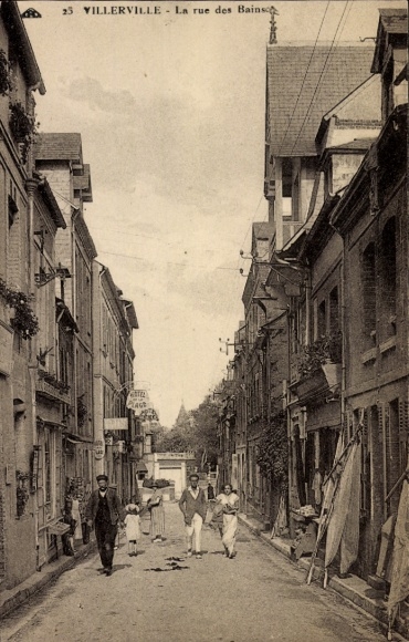 PC Villerville Calvados, Rue des Bains