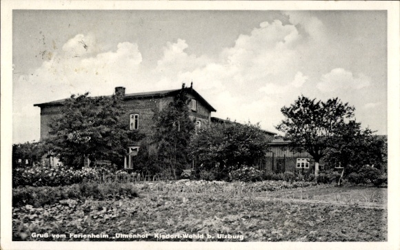 Postcard Kisdorfer Wohld Kisdorf in the district of Segeberg, holiday home Ulmenhof