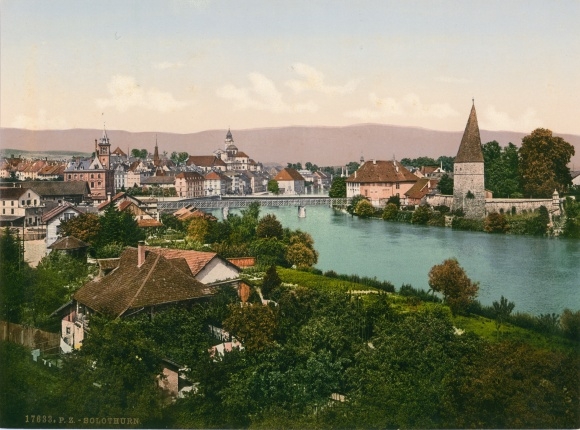Photo Solothurn city Switzerland, town view
