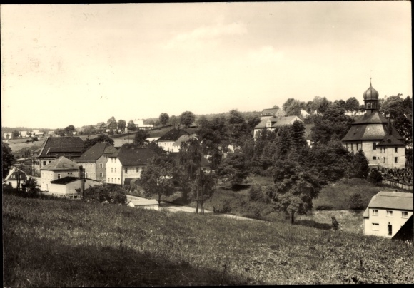 Ak Rübenau Marienberg in het Ertsgebergte van Saksen, Panorama