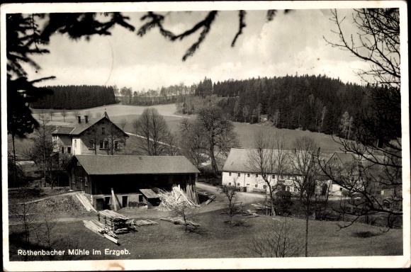 KP Röthenbach Pretzschendorf Klingenberg we wschodnich Rudawach, Röthenbacher Mühle