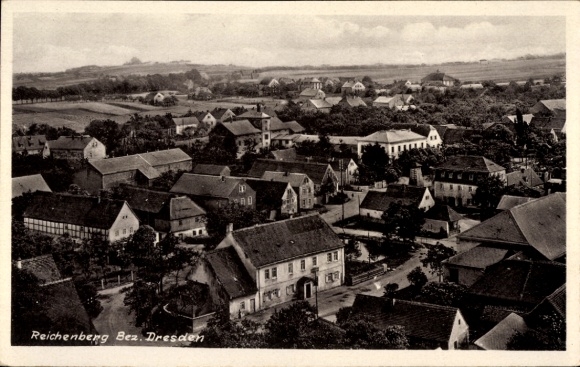 Ak Reichenberg Moritzburg in Sachsen, Gesamtansicht