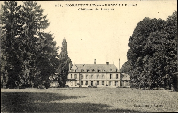 Postcard Morainville sur Damville Eure, The Warrior Castle