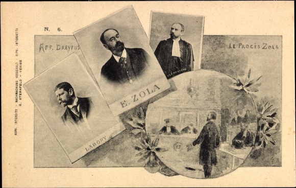 Jewish Artists At Dreyfus Affair, Dreyfus Affair, Émile Zola, Labory