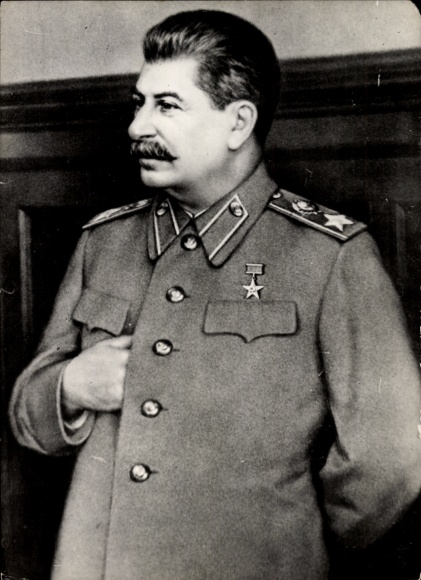 Zdjęcie Józef Stalin, portret w mundurze, 70. rocznica 1949, 1948