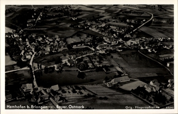 Ak Hemhofen in Mittelfranken, Luftaufnahme
