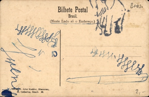 Postcard Paraguay, Amambay, Aquidabán River, mountains