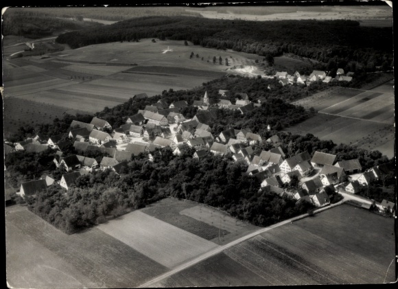 Foto Temmenhausen Dornstadt bei Ulm, Fliegeraufnahme