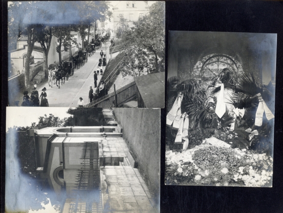 Photo album Greiz 85 original photos 1900-1922 Zeppelin flooding funeral Prince Heinrich XXII. re