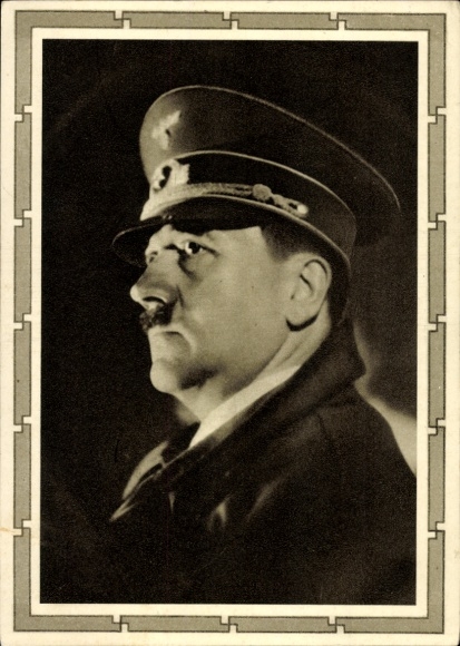 Postwaardestuk Ak Führer en Rijkskanselier Adolf Hitler, portret