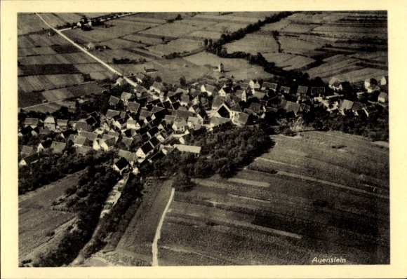 Ak Auenstein (Kreis Heilbronn) Ilsfeld in Württemberg, Fliegeraufnahme