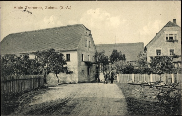 PC Zehma Nobitz Thuringia, farmstead Albin Trommer