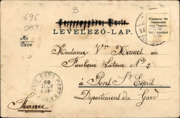 Chromo-Litho Altdorf Kt. Uri Switzerland, advertisement Suchard, monument Wilhelm Tell, coat of arms, farmer&#39;s wife